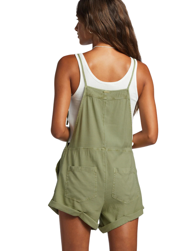 Wild Pursuit Romper - Avocado