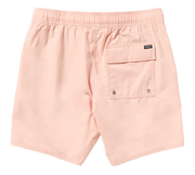 Opposites Elastic 2 17" Swim Trunk - Peach
