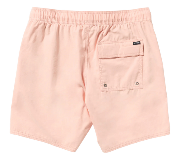 Opposites Elastic 2 17" Swim Trunk - Peach
