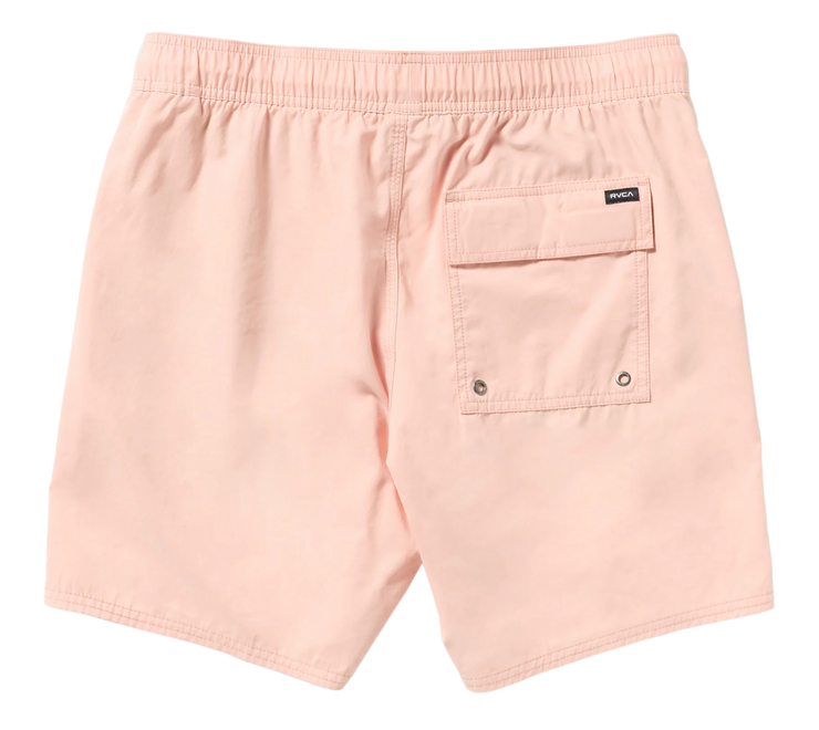 Opposites Elastic 2 17" Swim Trunk - Peach