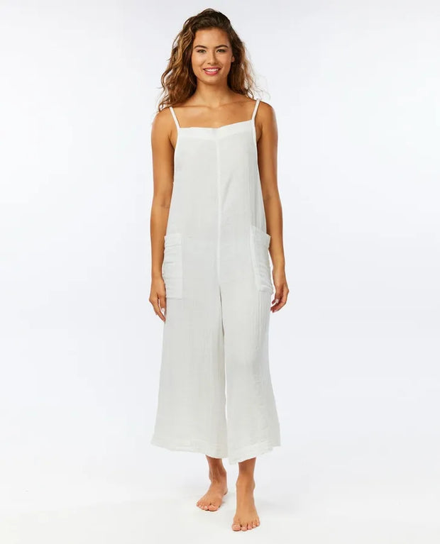 Premium Surf Jumpsuit - White