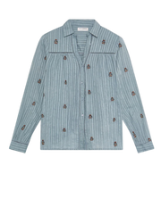 Amrit Blouse - Dusty Blue