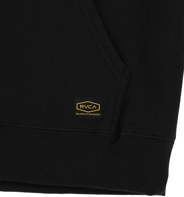 Americana Hoodie- RVCA Black