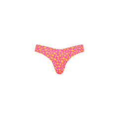 Cheeky V Bikini Bottom - Berry Blush