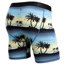 Classic Boxer Brief Print Horizon  Playa -Fog