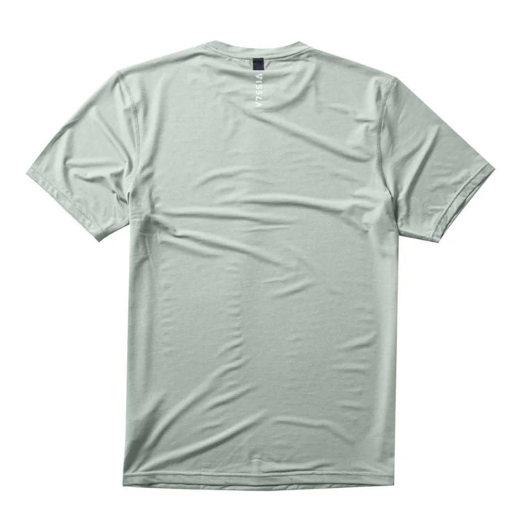 Twisted Eco Short Sleeve Sun Shirt - Sea Green Heather