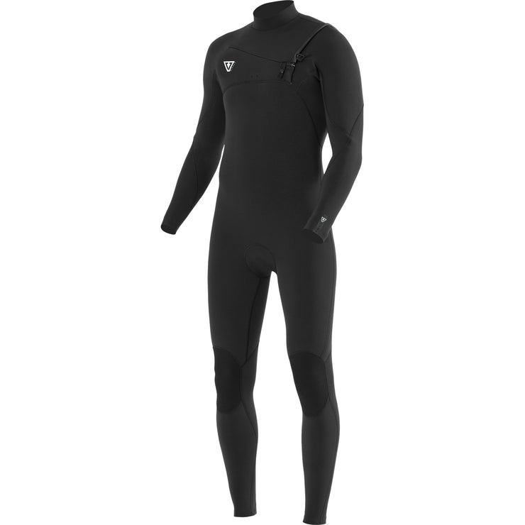 Seven Seas Comp 3/2 Full Chest Zip Wetsuit - Black