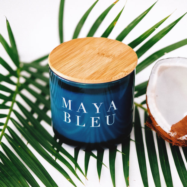 Original Shark Tooth Candle - Bleu