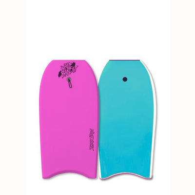 42" Shockwave Bodyboard - Neon Pink/Turquoise