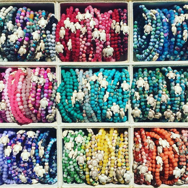 Multi-colored Assorted Sea Turtle Bracelets
