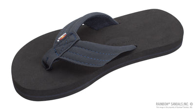The Grombow - Soft Rubber Top Sole - Navy Strap/Pinline Black - 101ST000-NAVY