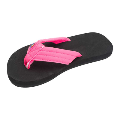 The Grombow - Soft Rubber Top Sole - Pink Strap/Pinline Black - 101STN00-PKBK