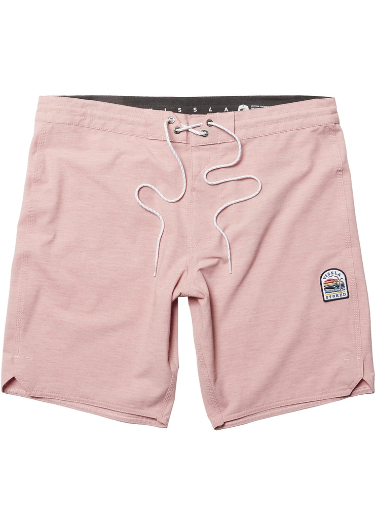 Solid Sets 18.5 Boardshorts - Plumeria Heather