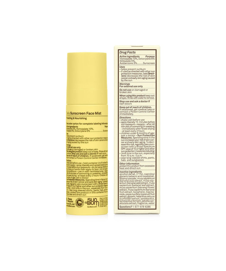 Daily Sunscreen Face Mist SPF 30 - 2.5oz.