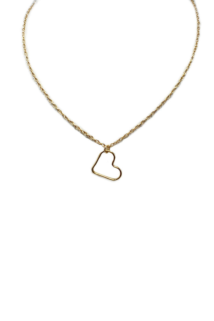 Gypsy Life Open Heart Necklace Choker