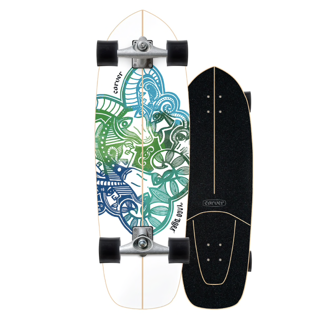 30.75‚Äù Yago Skinny Goat Surfskate - CX Raw Complete