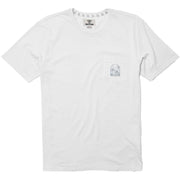 Bluffs Short Sleeve Pocket Tee - White