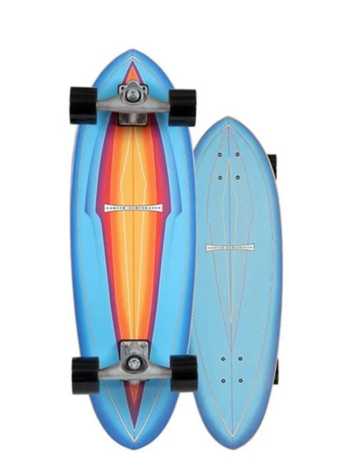 31" Blue Haze Surfskate - CX Raw