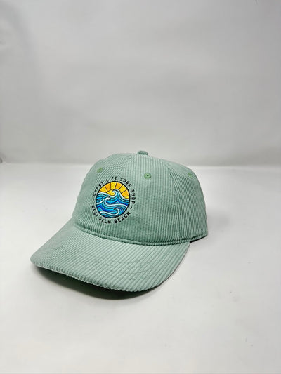 Gypsy Life Surf Shop Hat - Agave Wide Whale Corduroy