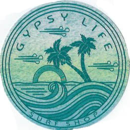 Gypsy Life Surf Shop Sticker - Wirery Palms
