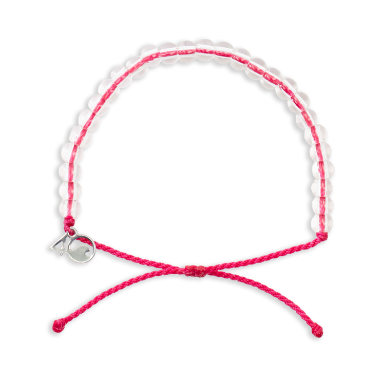 Flamingo Beaded Bracelet - Pink