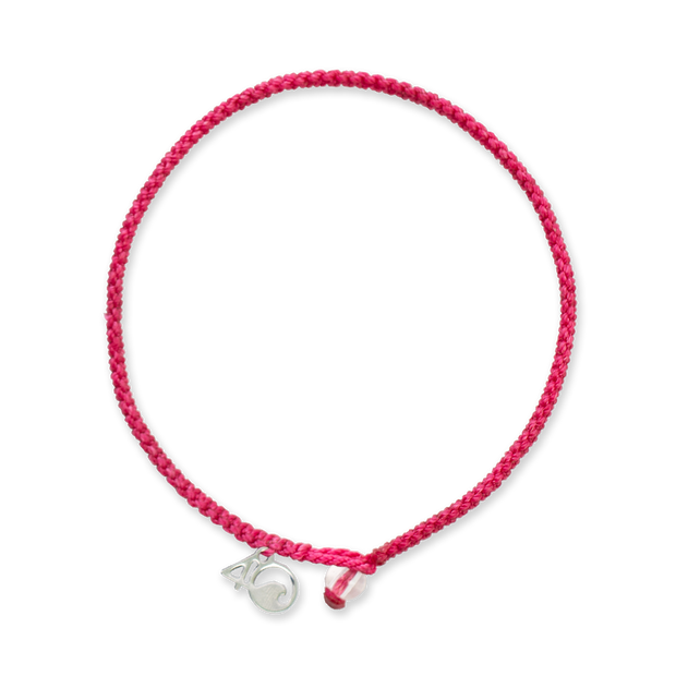 Flamingo Braided Bracelet - Pink