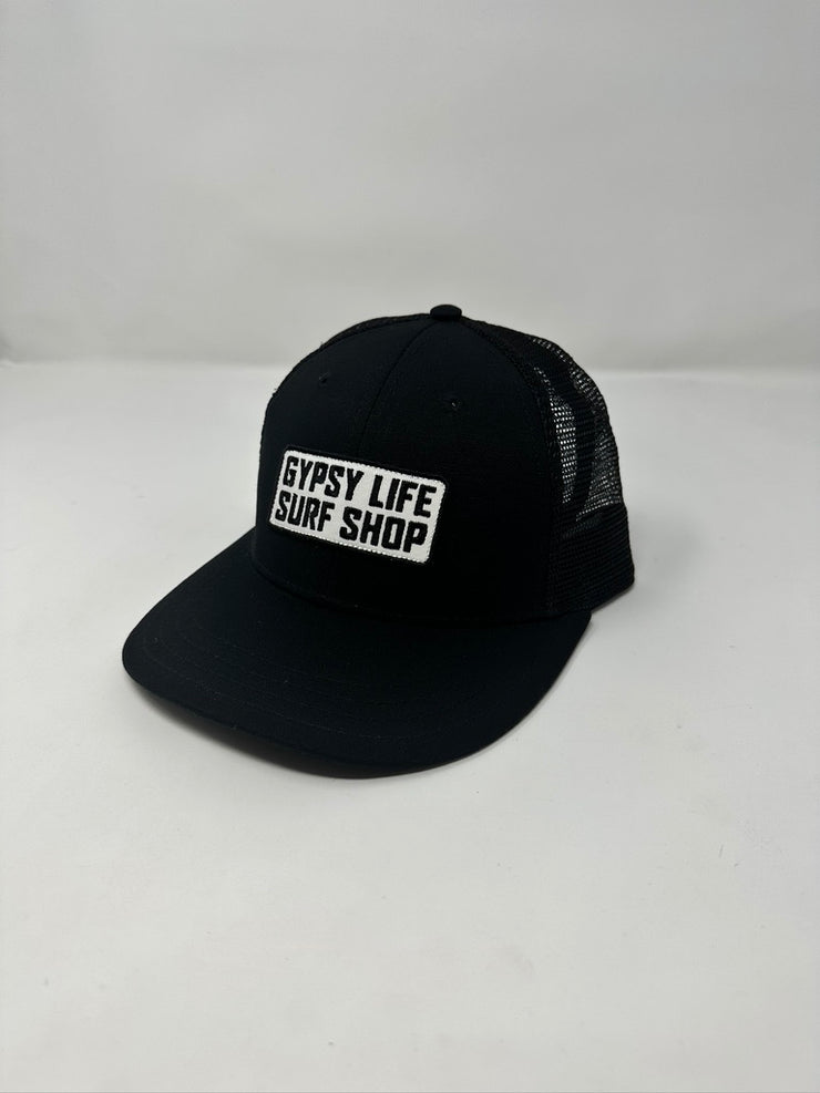 Gypsy Life Surf Shop Trucker Hat - Black