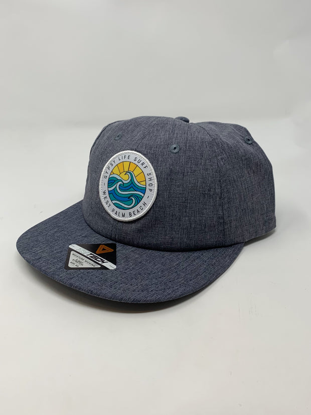 Gypsy Life Surf Shop Hat - OG Logo - Navy Heather