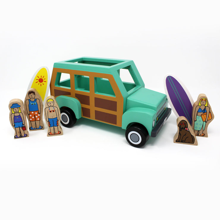 Surf's Up Dude Magnetic Van