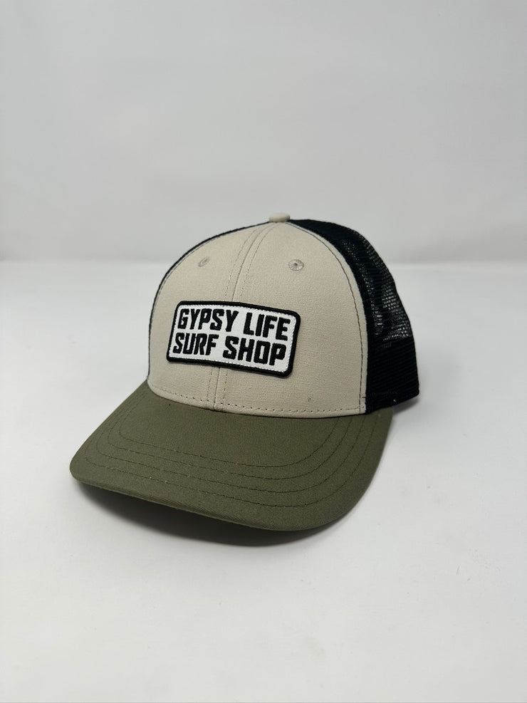 Gypsy Life Surf Shop Trucker Hat - Slate
