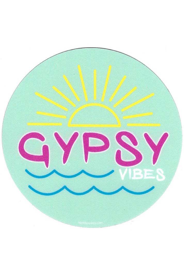 Gypsy Life Surf Shop Sticker - Kool Kid Sun