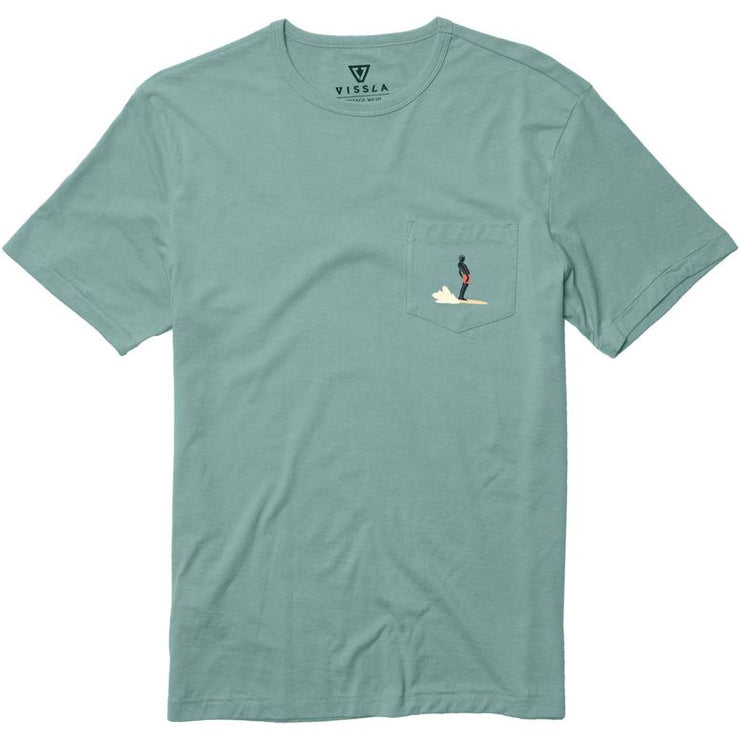 Cruzzy Organic Pocket Tee - Jade