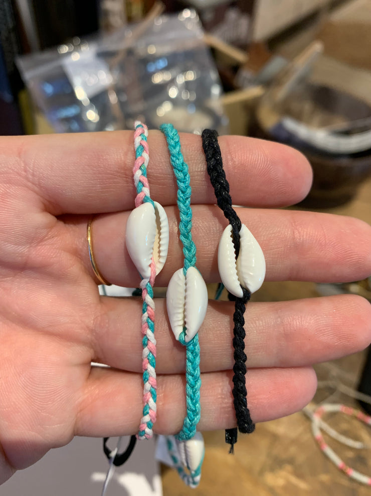 Bracelet - Braided Shell Collection - Assorted