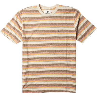 Trout SS PKT Tee - Java Heather
