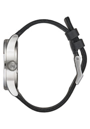 Sentry Leather - All Silver/Black