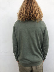 Gypsy Life Surf Shop - Quiver Collection - Eco-Fleece Sweatshirt - Army Green