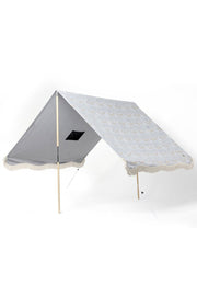 Slate Block Print Beach Tent