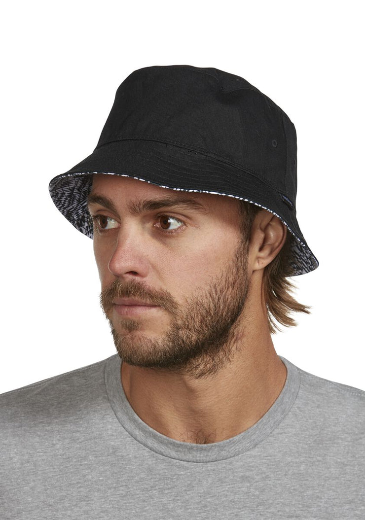 Undercover Bucket Hat - Black Digi Glitch