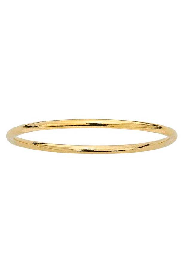 Gypsy Life Wire Stacking Ring - Yellow Gold-Filled - 1mm