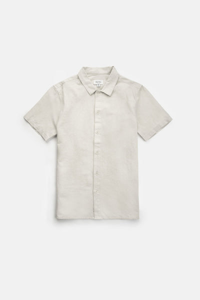 Classic Linen SS Shirt - Sand