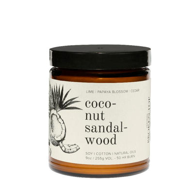 Coconut Sandalwood - 9 oz. Soy Candle