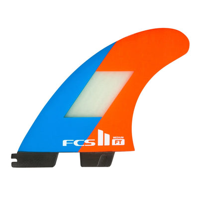 FCS II Filipe Toldeo PC Tri Fins - Neon