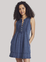 Isha Dress -Indigo