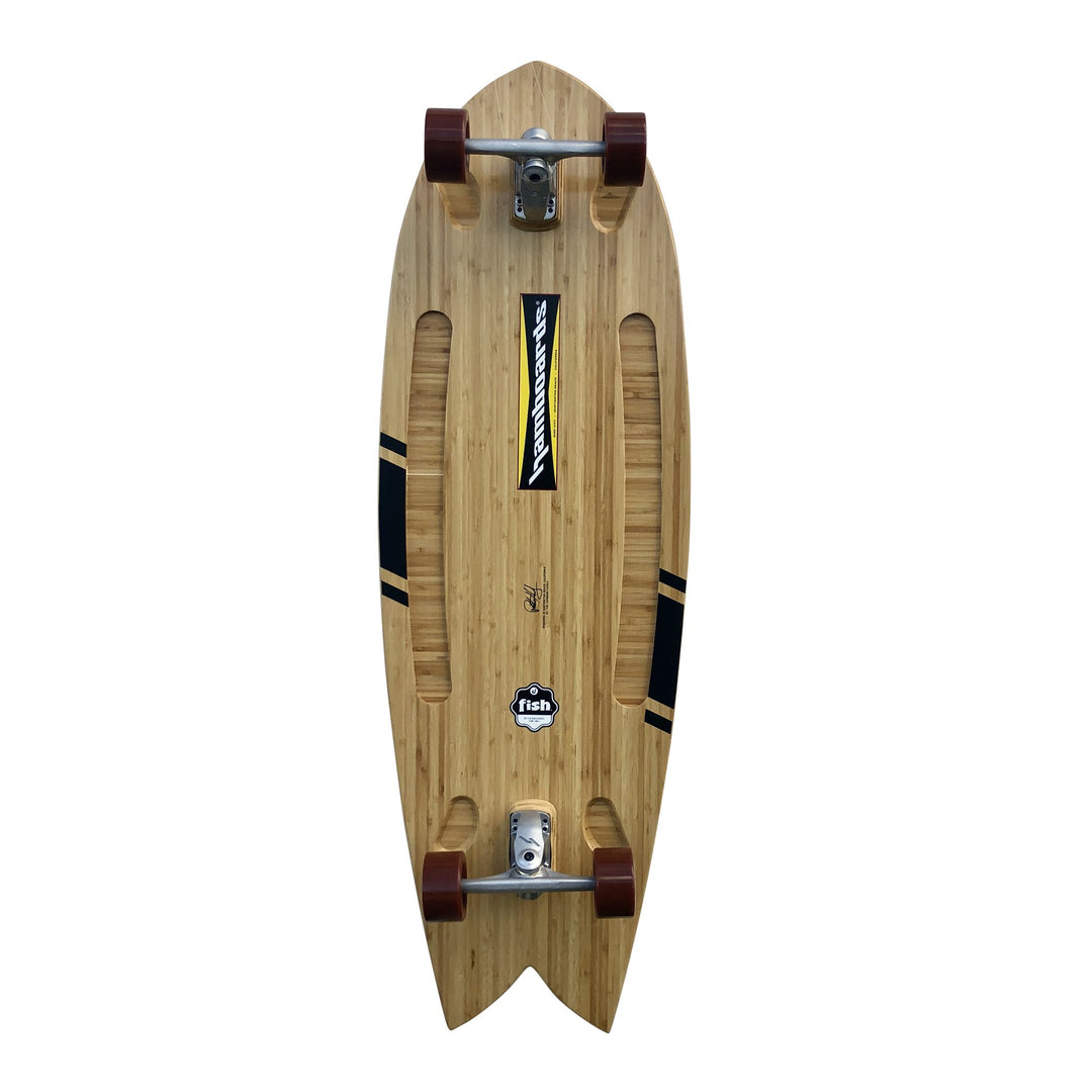 Fish | Surfskate | Bamboo Wedge | 53