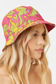 Jax Terry Bucket Hat - Peace Terry