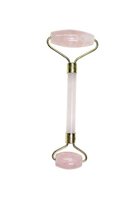 Crystal Facial Roller - Rose Quartz