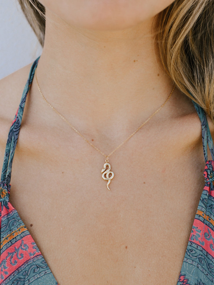 Gypsy Life Snake Necklace