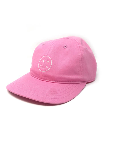 Smiley Dad Hat - Pink