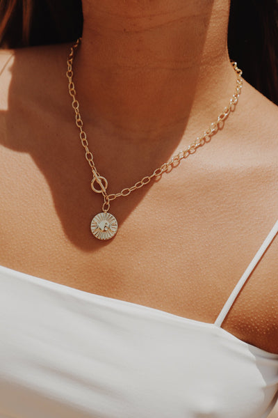 Soleil Toggle Necklace