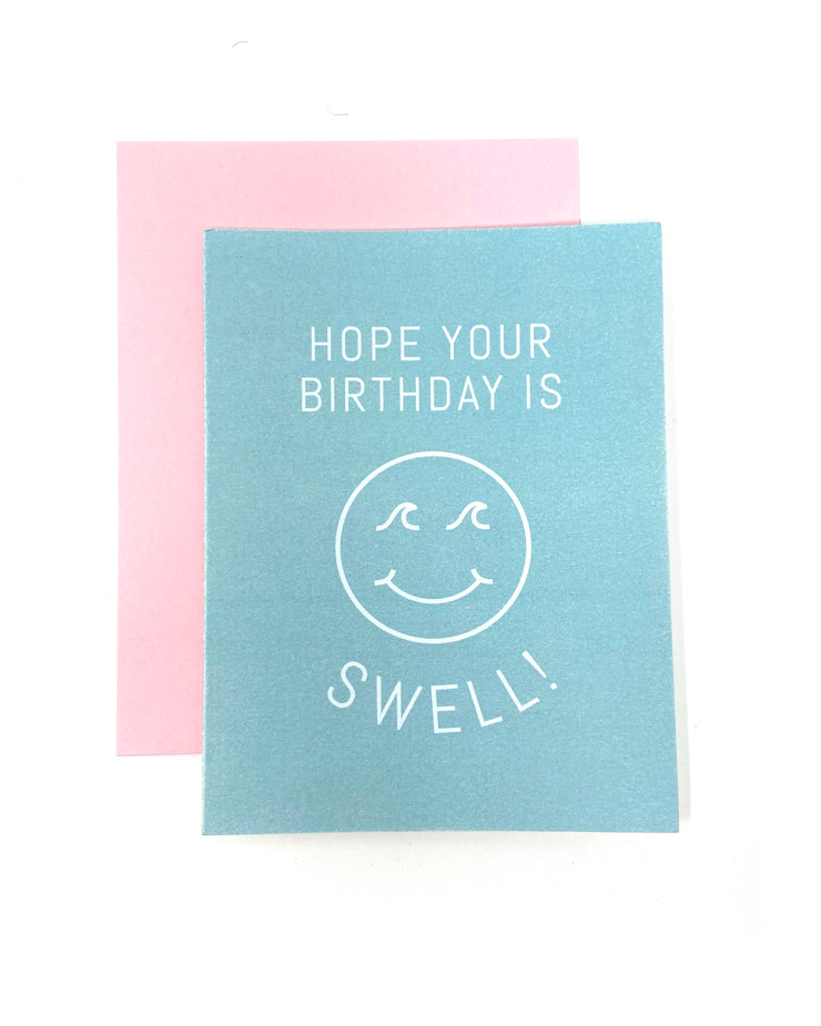 Greeting Card - Swell Birthday